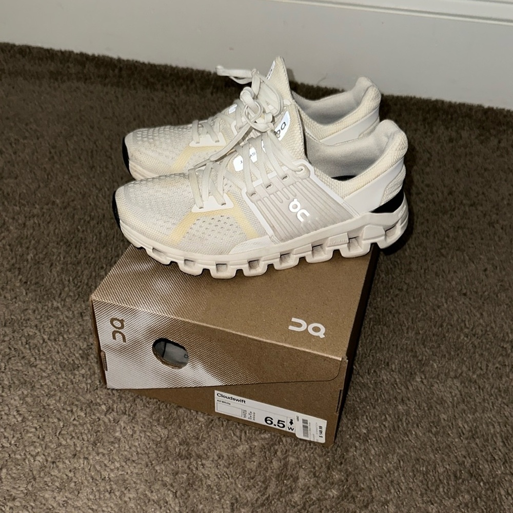 W's Cloudswift 2 All White 6.5